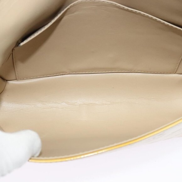 Authentic LOUIS VUITTON Monogram Vernis Thompson Street Bag Beige M91301 LV - Picture 2 of 16